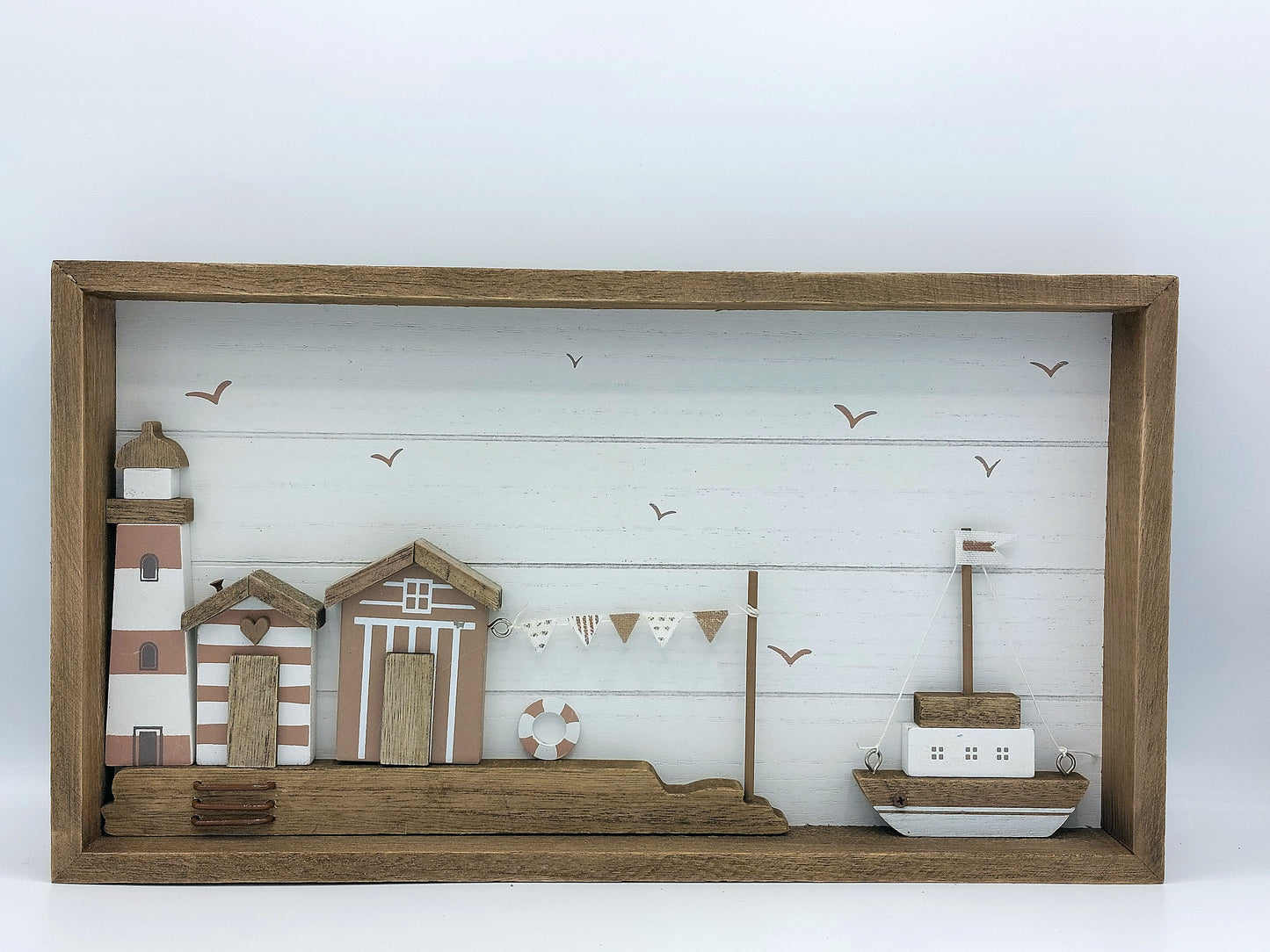 Seaside Wooden Wall Plaque