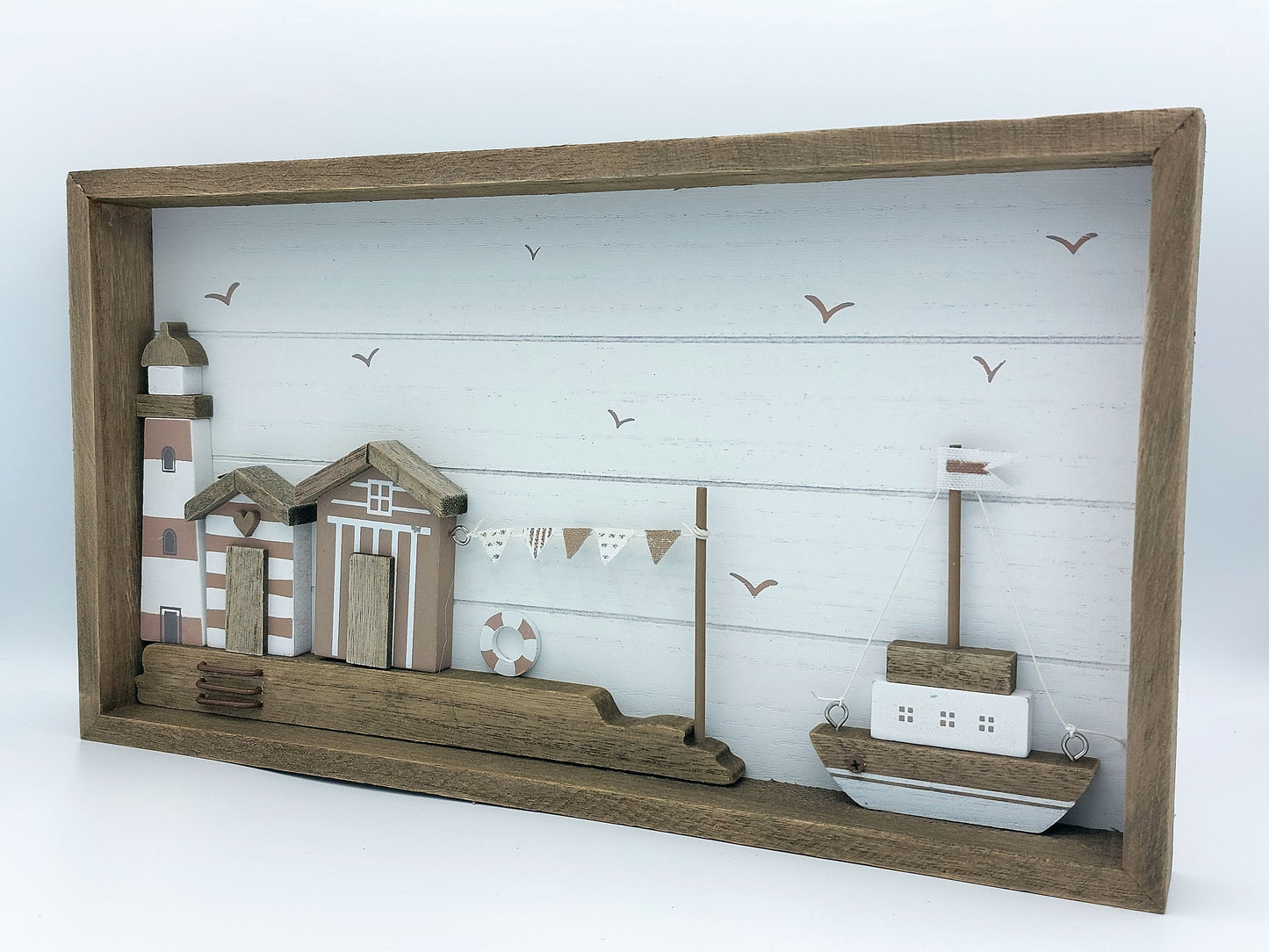 Seaside Wooden Wall Plaque