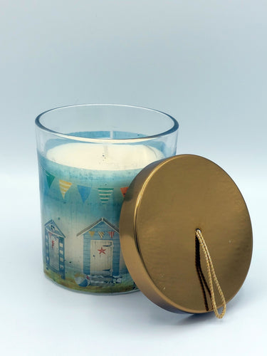Beach Hut Jar Candle