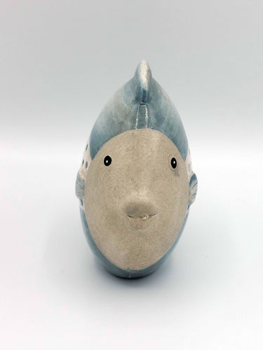 Ceramic Puffer Fish Ornament