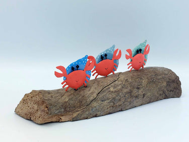 Hermit Crabs Driftwood Ornament
