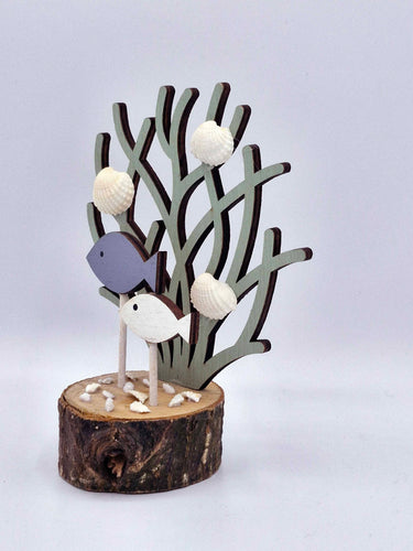 Coral, Fish & Shell Ornament