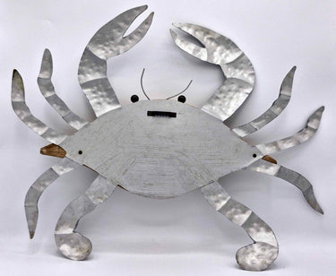 Crab Wall Art In Wood & Metal