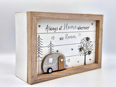 Wooden Caravan Storage Box