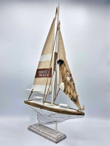 Sand Boat Ornament "To The Beach"