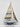 Blue Wooden Boat Ornament