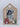 Wooden Photo Frame "Red Festive Cottage"