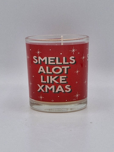 "Smells A Lot Like Xmas" Jar Candle