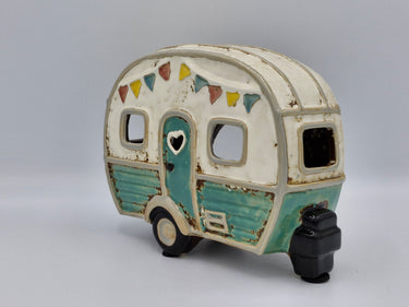 Ceramic Caravan Tealight Holder