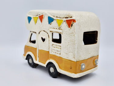 Ceramic Motorhome Tealight Holder
