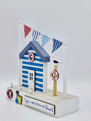 Life is better at the beach 1 hut scene