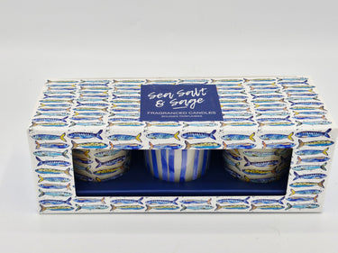 Sea Salt & Sage Candle Trio