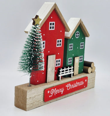 Festive Christmas Double House