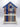 Beach Hut Wooden Toilet Roll Holder