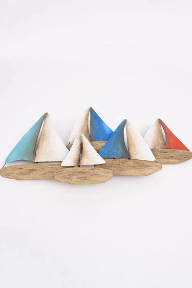 Sailing Boats Metal Wall Art