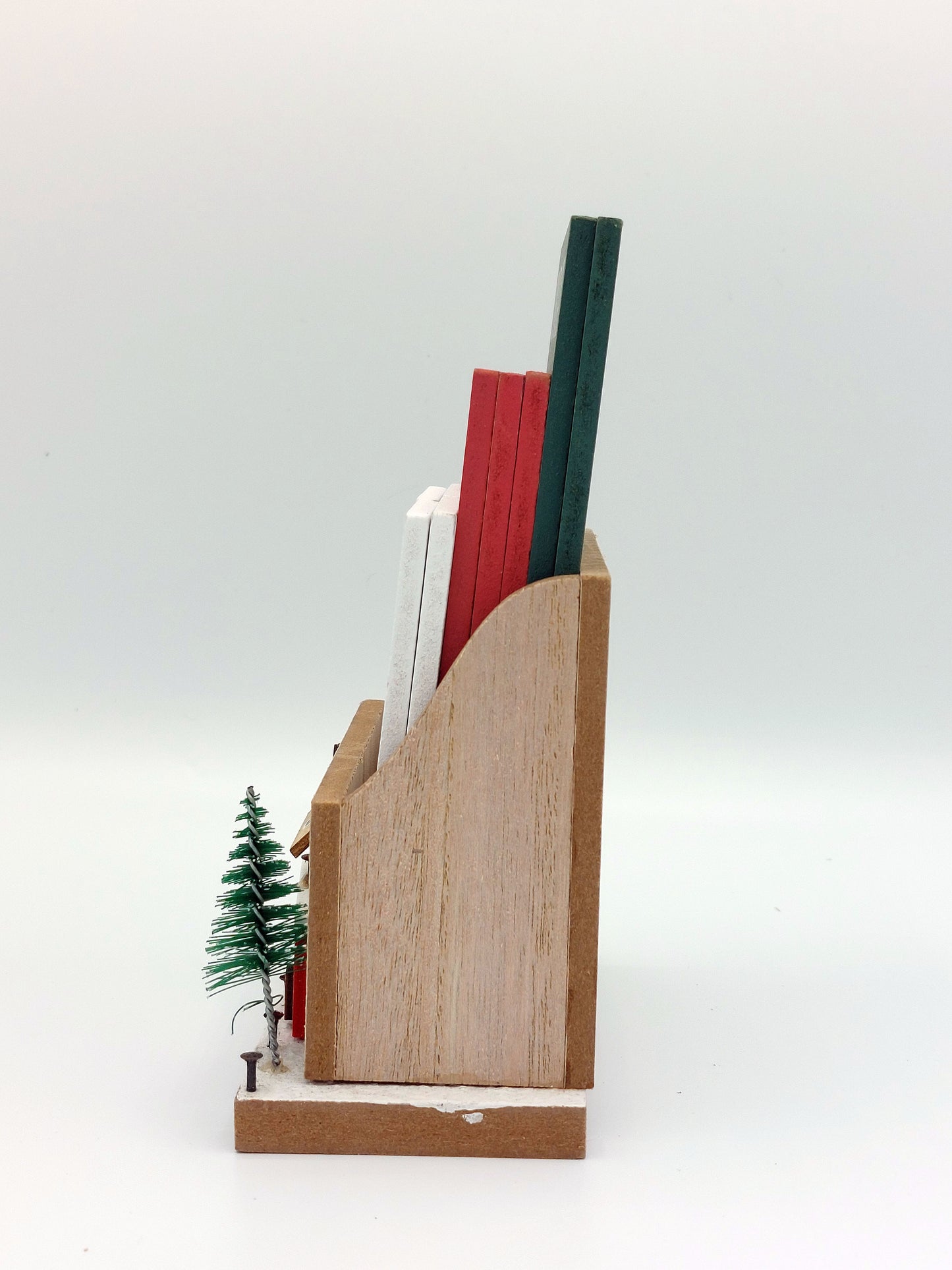 Christmas Perpetual Wooden Retro Calendar
