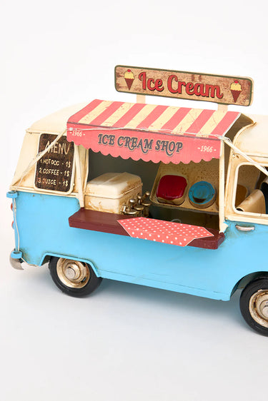 Retro LED Ice-Cream Van Model