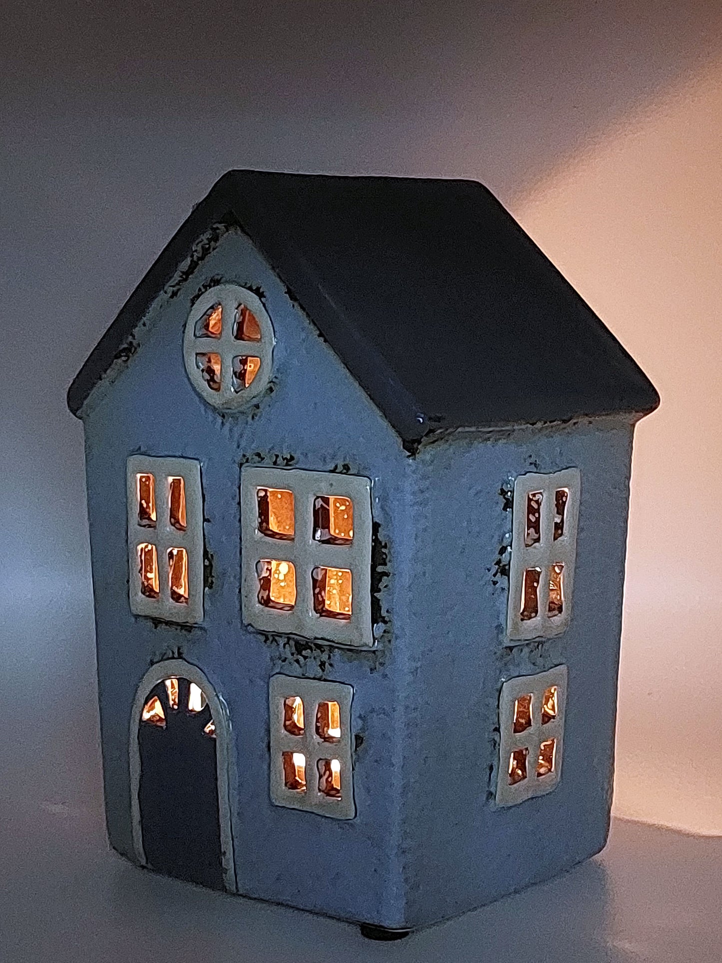Blue Ceramic House