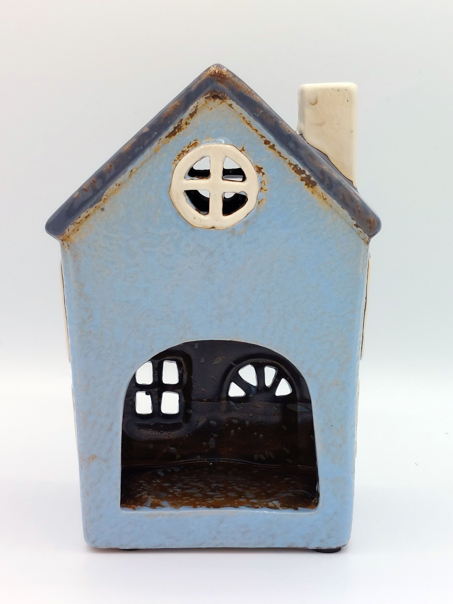 Blue Ceramic House
