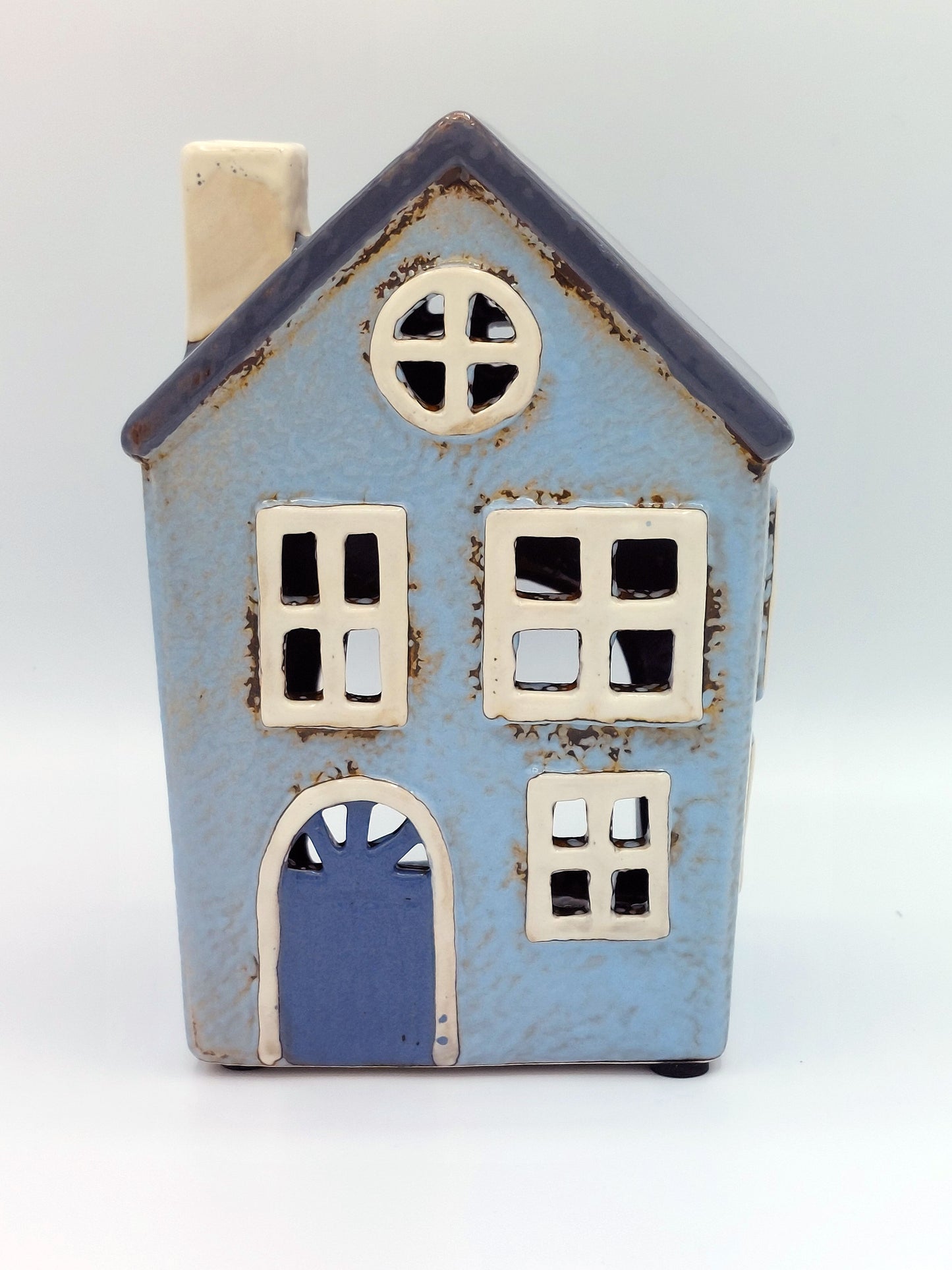 Blue Ceramic House
