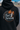 Unisex Black Hoody "Surf Barmouth, Orange Palms"