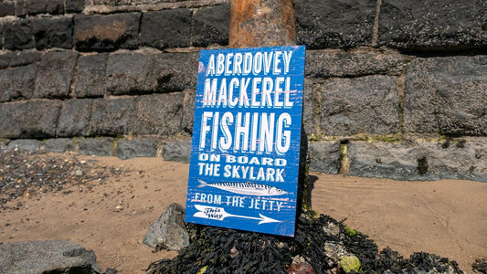 Aberdovey Mackerel Fishing Wooden Sign