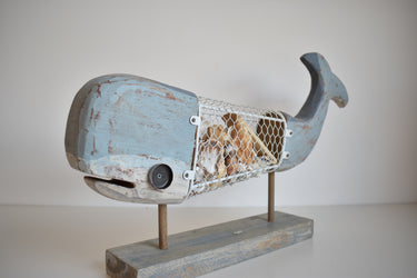 Whale & Seashells Ornament