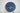 Blue Seashell Beach Clock