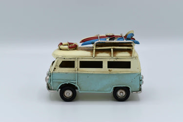 VDUB Look Small Camper Van Metal Model