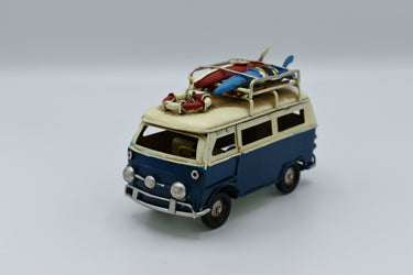 VDUB Look Small Camper Van Metal Model