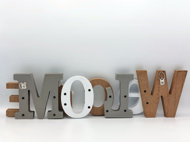 Wooden Welcome Sign "Beach House" Freestanding Or Wall Mounted