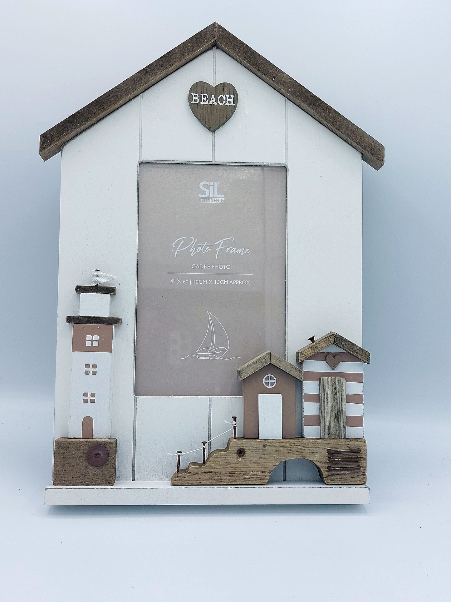 Lighthouse and Harbour Photo Frame