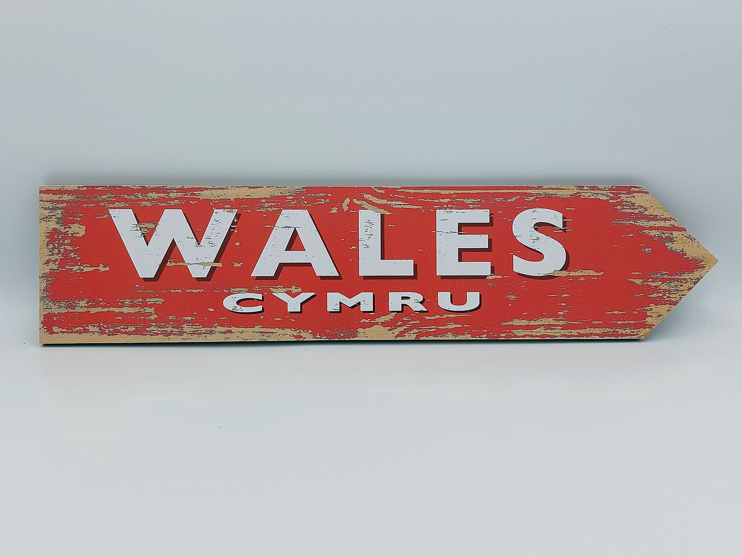 Red Wales Cymru Sign