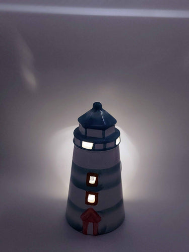 Ceramic Lighthouse Tealight