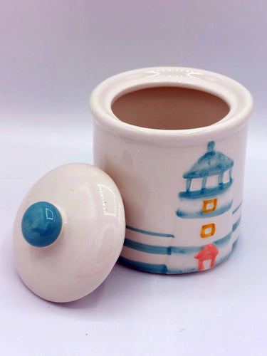Ceramic Lighthouse Pot