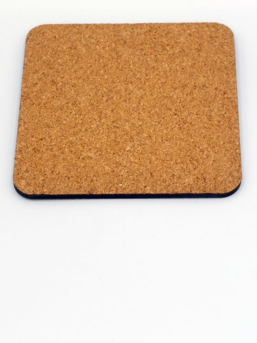 Cork Backed Coaster "Baaamouth Sheep"