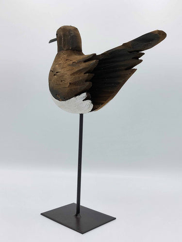 Rustic Wooden Tern Ornament