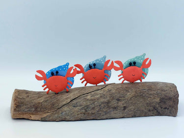 Hermit Crabs Driftwood Ornament