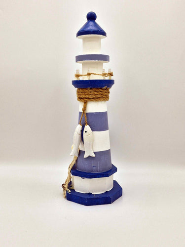 Blue & White LED Lighthouse
