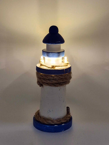 Blue & White LED Lighthouse