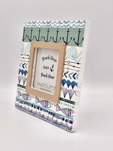 Nautical Green Photo Frame