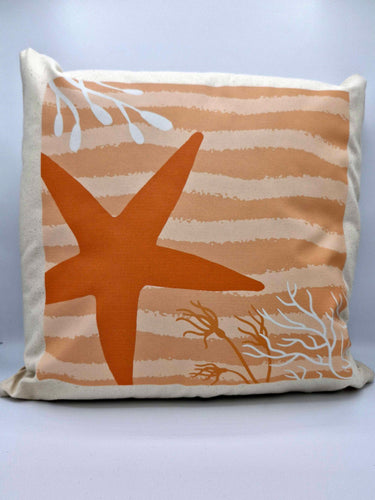 Fairtrade Cotton Starfish Cushion
