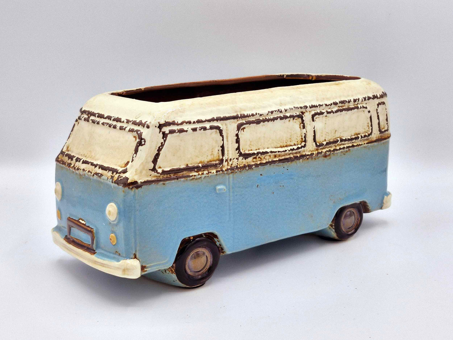 Ceramic Campervan Style Planter/Storage Container