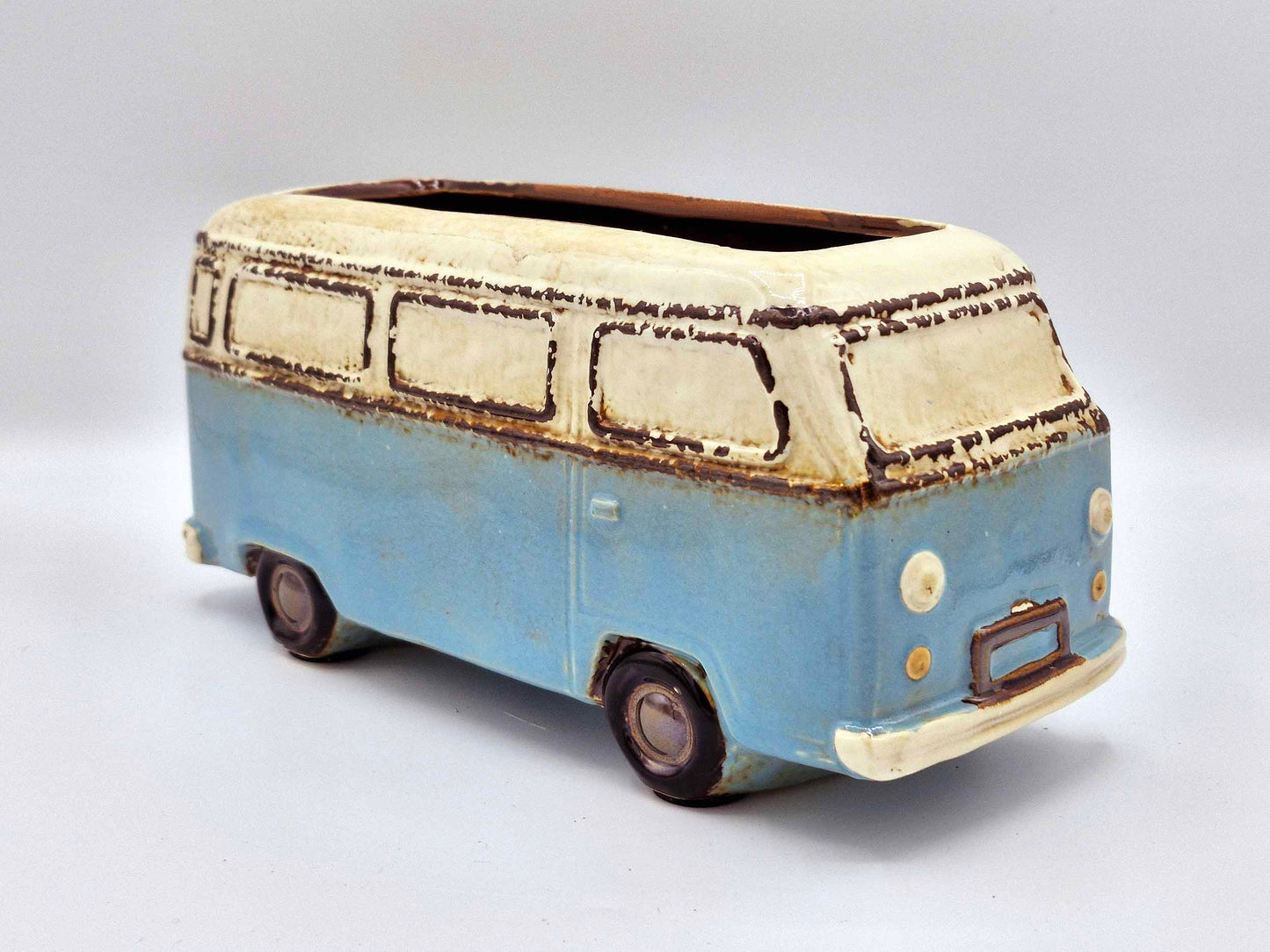 Ceramic Campervan Style Planter/Storage Container