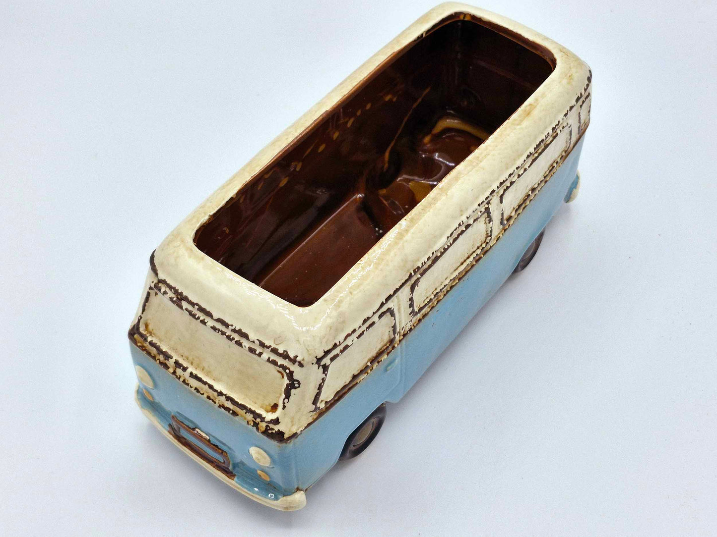 Ceramic Campervan Style Planter/Storage Container