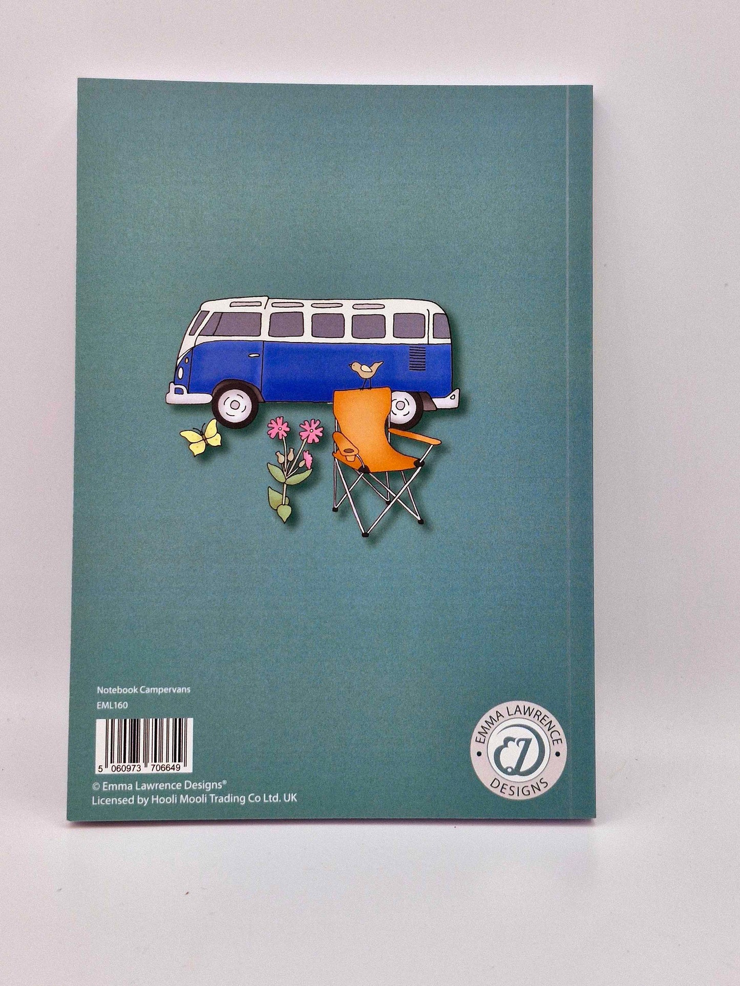 Campervan like VW Splitscreen Baywindow Gift Notebook