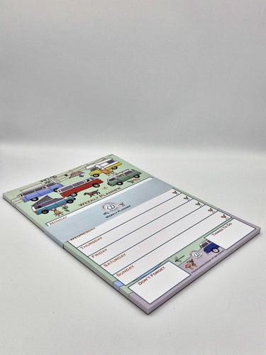 Campervan & Caravan Weekly Planner