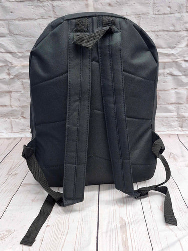 Black Backpack/Rucksack With Surf & Palm Logo