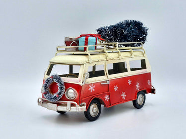 Christmas Tin Campervan Model