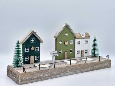 Christmas Village Tealight Holder